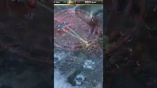 ByuN perfectly handles Dark's small army in StarCraft 2