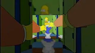 Homer Loves To Exercise, Homer Simpson #shorts