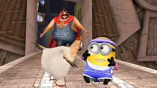 Despicable me Minion Rush Bratts Workout MINION vs EL MACHO - BOSS FIGHT gameplay
