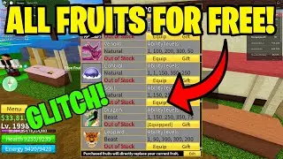 *GLITCH* HOW TO GET ALL FRUITS IN BLOX FRUITS FOR FREE