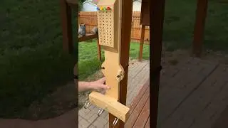 I modified the traditional hook and ring game. #hookandring #backyardgames #mancave #sheshed