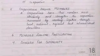 Principles Of Cooperation (English)