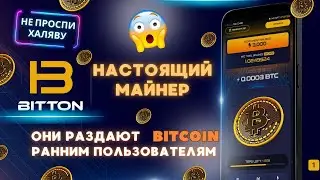 💸 #BitTon - настоящий ТОПовый майнер БЕЗ ВЛОЖЕНИЙ с РЕАЛЬНЫМ выводом ДЕНЕГ! 💰
