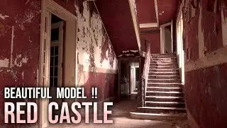 Meeting Beautiful MODEL in Abandoned RED CASTLE !!
