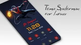 Spiderman theme for Infinix!!