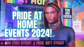 Pride At Home Events 2024 | $99L  Items | Free Gifts | Pride Hunt | Second Life