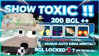 Show TOXIC Is Back Guys! (Tons of Pros With GHCS) All Net 100++ | Growtopia