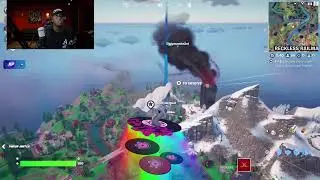 Playing Fornite Marvel Season