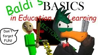 [RAGE] Agent Duck plays Baldi's Basics