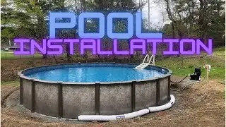 27' Above Ground Pool Installation