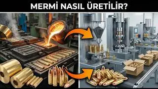 Kusursuz Mühendislik: Mermi Nasıl Yapılır? 🔫 Fabrika Üretim Süreci