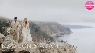 Paion Estate Big Sur Oceanside Wedding: Madison & Adam featured in Real Weddings Magazine