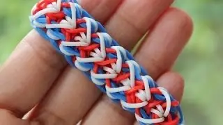 Браслет из резинок Рыбий хвост