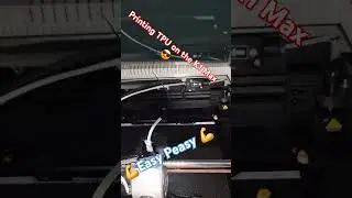 😎Easy TPU printing 😍 #TPU #Creality #k1max #crealityk1max #upgrade #filament #3dprinting #3dprinter