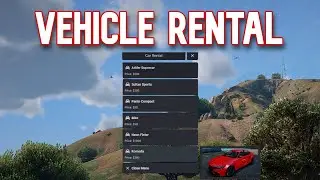 QBCore - Vehicle Rental Script (Paid) | Install & Showcase | FiveM Tutorial 2024