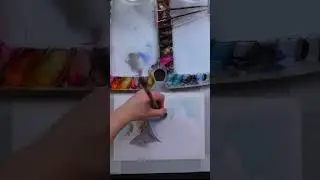 Как рисовать горы акварелью?