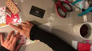 Making slotted Card Pockets and Clear Pockets for my planner