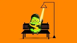 How to draw an Animated Avocado character in Adobe Illustrator for beginners.
