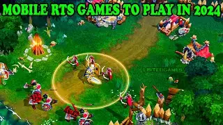 5 NEW RTS Games On Android iOS 2024