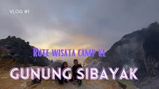 Camping Jalur Wisata Gunung Sibayak dari Medan