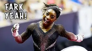 “Spready to the Underworld!” - Simone Biles Gymnastics: Ozzy Man Reviews