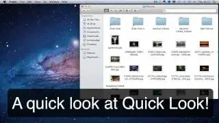 A look at Quick Look in OS X 10.7 LIon