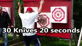 2015 Speed Throw (new world record) - Epic Blade Time