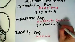 Addition Properties