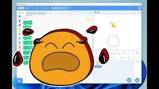 ⭕ How to Draw Basic Shape: Circle in Different Colours in Scratch with Script