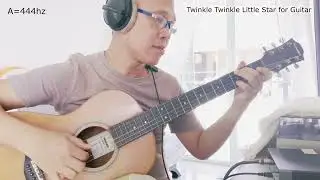 Twinkle Twinkle Little Star for Guitar, Free music sheet