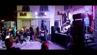 DJ stage for Halloween Party 2022