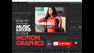 ADDING SOUND EFFECTS & RENDERING | AE TUTORIAL