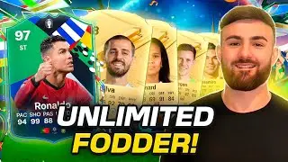 How to EASILY get UNLIMITED FODDER in EAFC 24 (FREE packs & fodder) *EASY method*