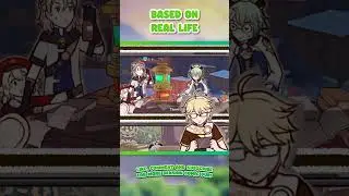 Based on Real Life | Genshin Impact Comic Dub 