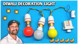 How to make decoration light at home 💥🪔🪔🪔💥