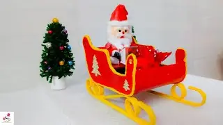 How To Make Santa Claus With Newspaper | Santa Claus Making At Home | Krafts Tale