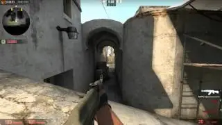 Играем 1 на 1 с Makellan'ом на карте Dust 2
