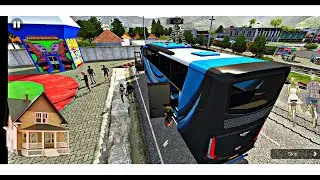 Friends gathering to wisata Batu 😱| buss simulator Indonesia | android gameplay