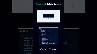 Delete button using css 