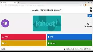 Kahoot English Grammar