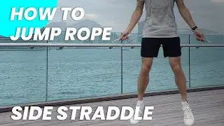 How to Jump Rope Side Straddle | Jump Rope Trick