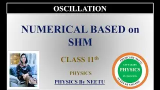 Numericals on simple harmonic motion | Oscillation class 11 physics
