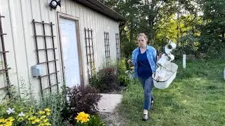 Random Garden Chores! Planting, cleaning & setting up fountains! | Simply Bloom
