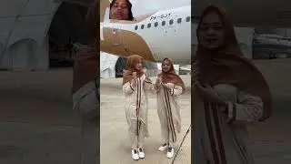 pramugari ini seperti anak pesantren