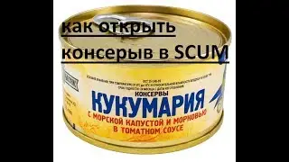Как Открыть Консервы В SCUM