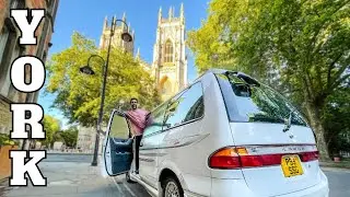 Stealth Car Camping at York Race Course| Van Life UK