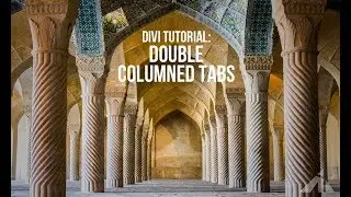 Divi - Double columned tabs