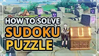 How to Solve Sudoku Puzzle in Watatsumi Island | Genshin Impact