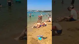 🇹🇷Turkiye. Alanya/Avsallar. ❸ Walking on the beach. July 2023 