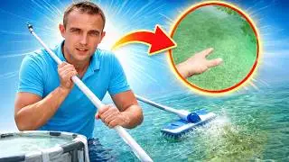 How to clean the bottom of a pool